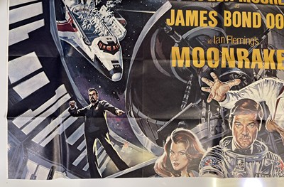 Lot 248 - JAMES BOND - MOONRAKER (1979) - US SIX SHEET POSTER.