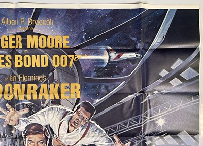 Lot 248 - JAMES BOND - MOONRAKER (1979) - US SIX SHEET POSTER.