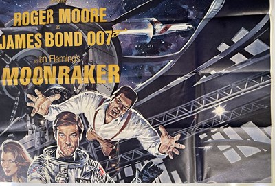 Lot 248 - JAMES BOND - MOONRAKER (1979) - US SIX SHEET POSTER.