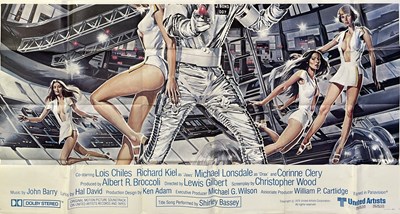 Lot 248 - JAMES BOND - MOONRAKER (1979) - US SIX SHEET POSTER.