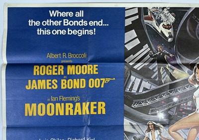 Lot 249 - JAMES BOND - MOONRAKER (1979) - US SUBWAY POSTER.