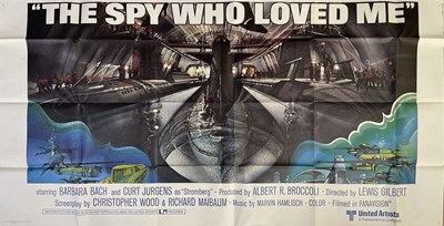 Lot 229 - JAMES BOND - THE SPY WHO LOVED ME (1977) - SIX SHEET POSTER.