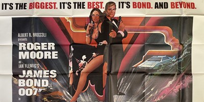 Lot 229 - JAMES BOND - THE SPY WHO LOVED ME (1977) - SIX SHEET POSTER.