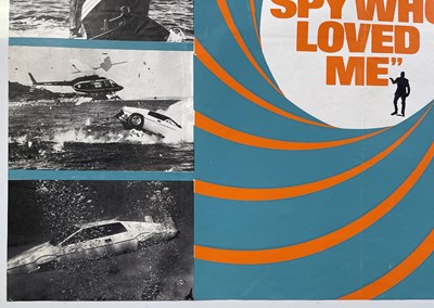 Lot 231 - JAMES BOND - THE SPY WHO LOVED ME (1977) - FULL SET OF FIVE RARE 'MARLER HAYLEY' ADVERTISING POSTERS. THE SPY WHO LOVED ME (1977) SET OF FIVE POSTERS, BRITISH ODEON MARLER HALEY.