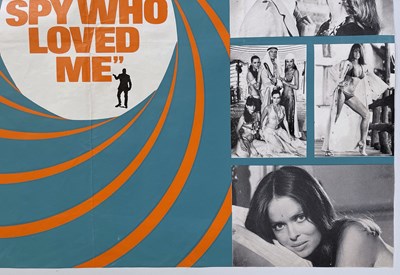 Lot 231 - JAMES BOND - THE SPY WHO LOVED ME (1977) - FULL SET OF FIVE RARE 'MARLER HAYLEY' ADVERTISING POSTERS. THE SPY WHO LOVED ME (1977) SET OF FIVE POSTERS, BRITISH ODEON MARLER HALEY.