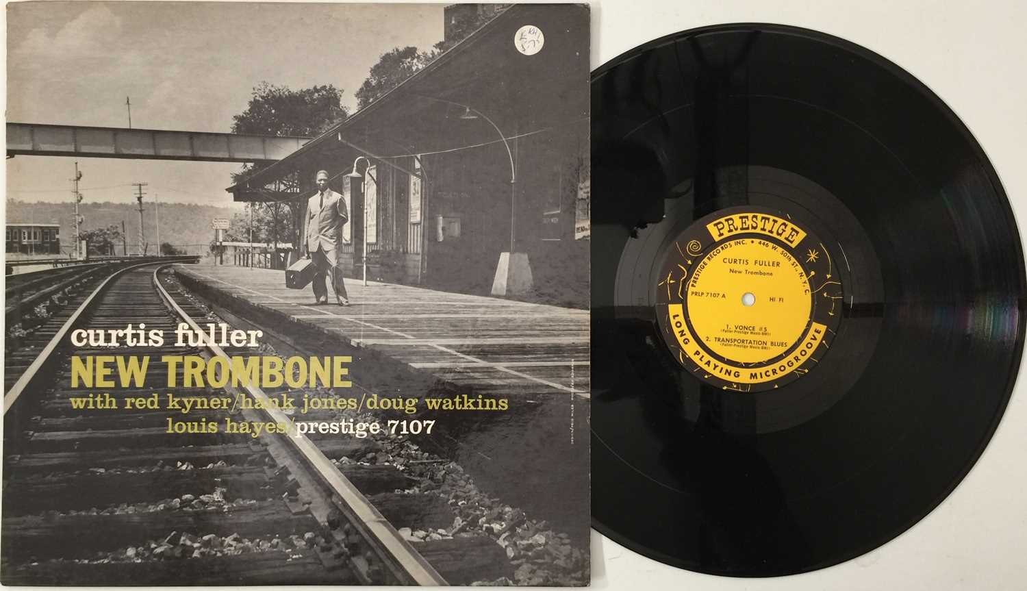 Lot 49 - CURTIS FULLER - NEW TROMBONE LP (PRESTIGE - PRLP 7197)