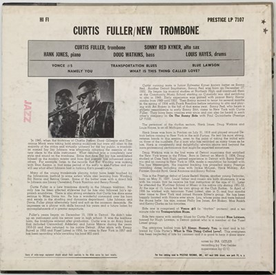 Lot 49 - CURTIS FULLER - NEW TROMBONE LP (PRESTIGE - PRLP 7197)