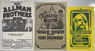 Lot 185 - RANDY TUTEN DESIGNED SAN FRANCISCO CONCERT POSTERS.