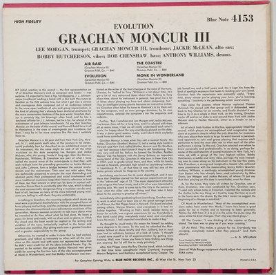 Lot 51 - GRACHAN MONCUR III - EVOLUTION LP (US MONO OG - BLUE NOTE - BLP 4153)