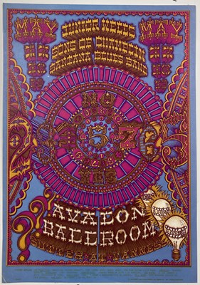 Lot 192 - SAN FRANCISCO / PSYCH POSTER - JUNIOR WELLS  / WILLIAM HENRY  / FAMILY DOG.