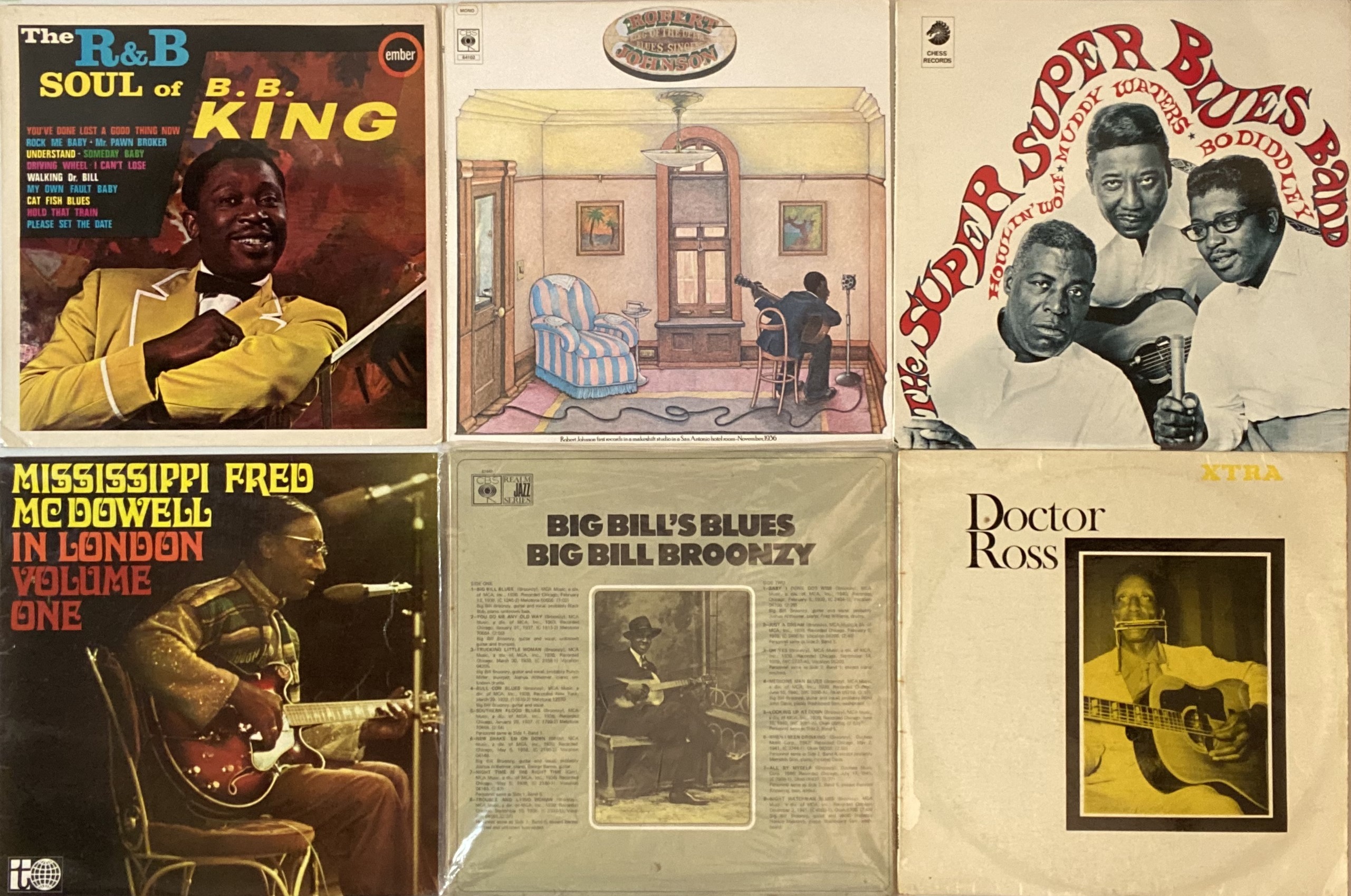 Bulex R&b Lot 682 - Blues/R&B - LP Collection