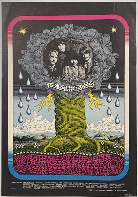 Lot 193 - SAN FRANCISCO / PYSCH POSTER - YOUNGBLOODS - FAMILY DOG / HEALD DESIGN.