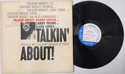 Lot 57 - GRANT GREEN - TALKIN' ABOUT LP (US STEREO OG - BLUE NOTE - BST 84183)