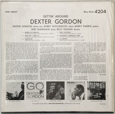 Lot 58 - DEXTER GORDON - GETTIN AROUND LP (US MONO OG - BLUE NOTE - BLP 4204)