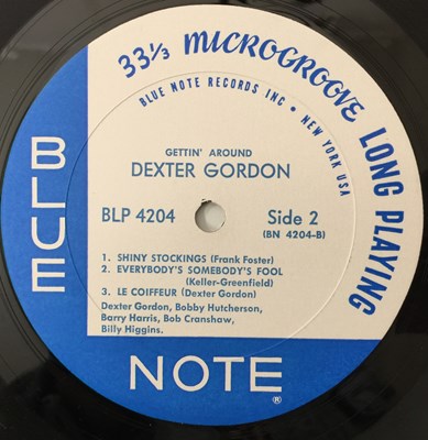 Lot 58 - DEXTER GORDON - GETTIN AROUND LP (US MONO OG - BLUE NOTE - BLP 4204)