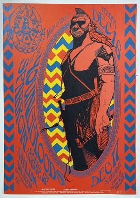 Lot 196 - SAN FRANCISCO / PSYCH POSTER - FAMILY DOG - QUICKSILVER MESSENGER SERVICE - SCHNEPF DESIGN.