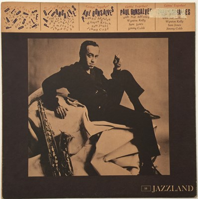 Lot 61 - PAUL GONSALVES - GETTIN' TOGETHER LP (US MON OG - JAZZLAND - JLP 36)