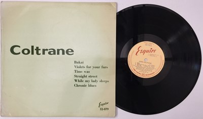 Lot 64 - JOHN COLTRANE - COLTRANE LP (UK ESQUIRE - 32-079)