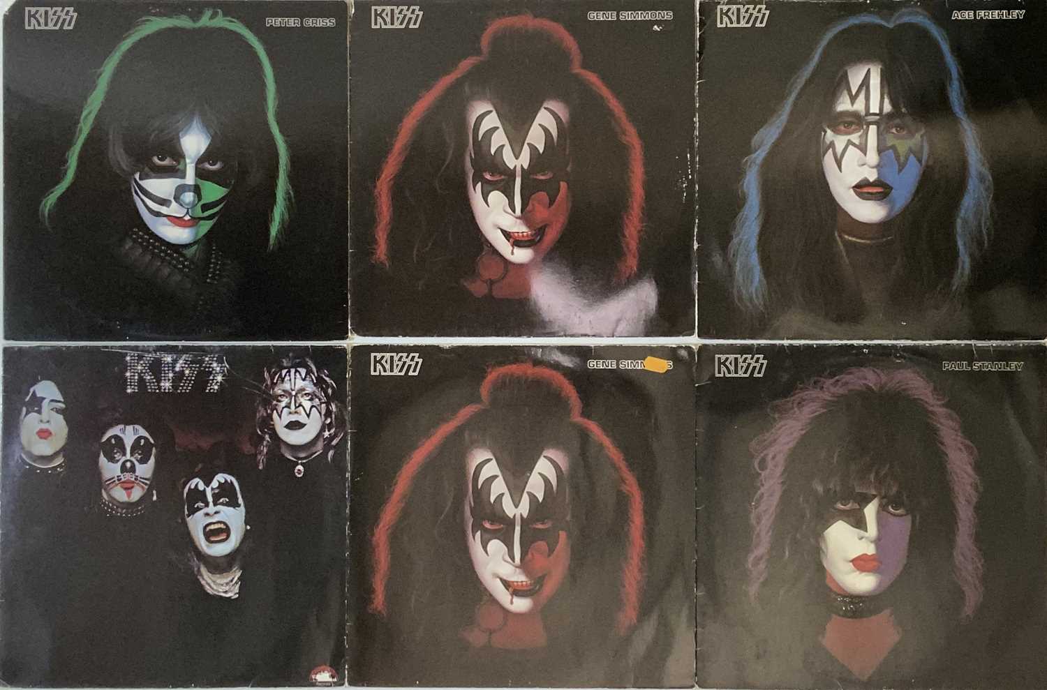 Lot 683 - Kiss - LP Collection