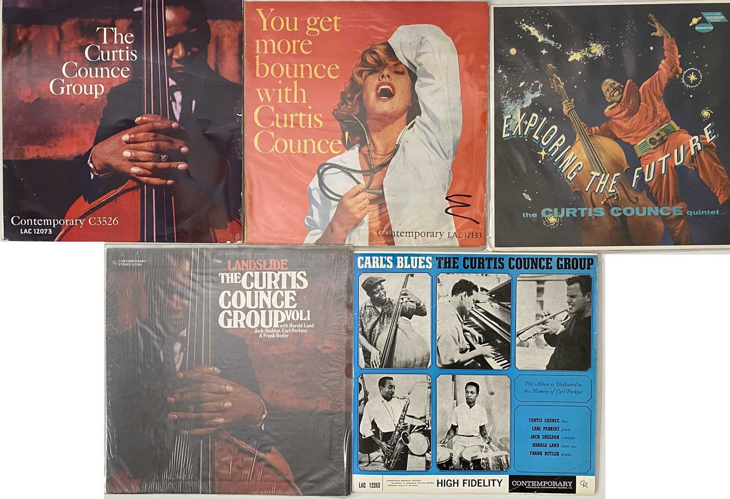 Lot 164 - CURTIS COUNCE - LP PACK