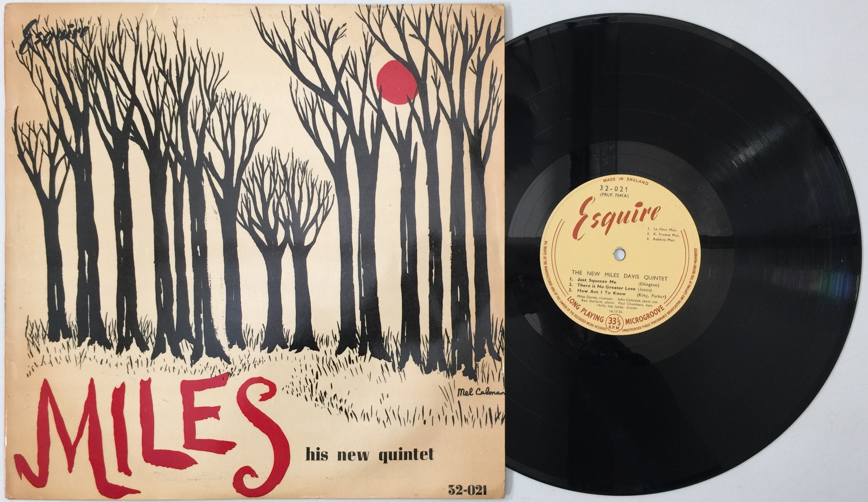 Lot 166 THE NEW MILES DAVIS QUINTET MILES LP (UK