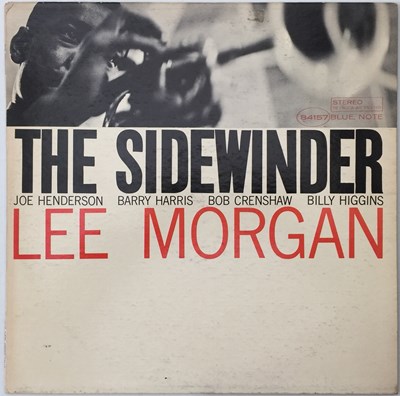 Lot 155 - LEE MORGAN - THE SIDEWINDER LP (ORIGINAL US BLUE NOTE STEREO COPY - BST 84157)