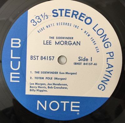 Lot 155 - LEE MORGAN - THE SIDEWINDER LP (ORIGINAL US BLUE NOTE STEREO COPY - BST 84157)