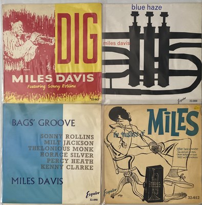 Lot 168 - MILES DAVIS - ESQUIRE LP PACK