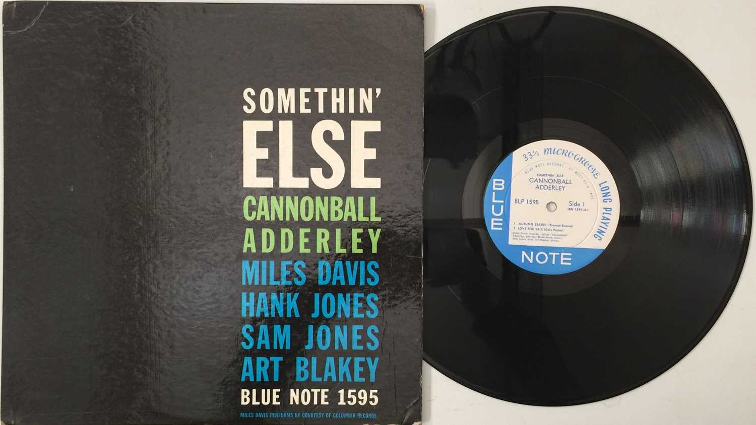 Lot 158 - CANNONBALL ADDERLEY - SOMETHING ELSE LP (ORIGINAL US MONO PRESSING - BLUE NOTE BLP 1595)