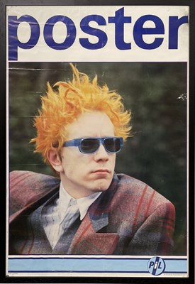 Lot 589 - SEX PISTOLS INTEREST - JOHN LYDON / PIL - A PAIR OF POSTERS INC SPANISH 'COPKILLER'.