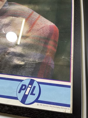 Lot 589 - SEX PISTOLS INTEREST - JOHN LYDON / PIL - A PAIR OF POSTERS INC SPANISH 'COPKILLER'.