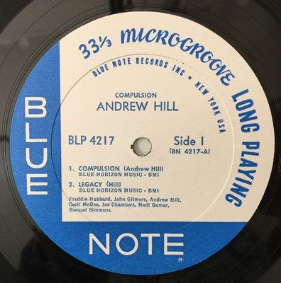 Lot 174 - ANDREW HILL - COMPULSION LP (US MONO OG - BLUE NOTE - BLP 4217)