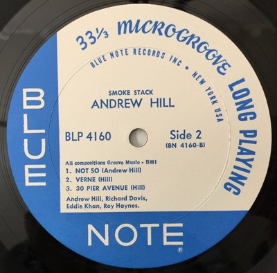 Lot 176 - ANDREW HILL - SMOKESTACK LP (US MONO OG - BLUE NOTE - BLP 4160)