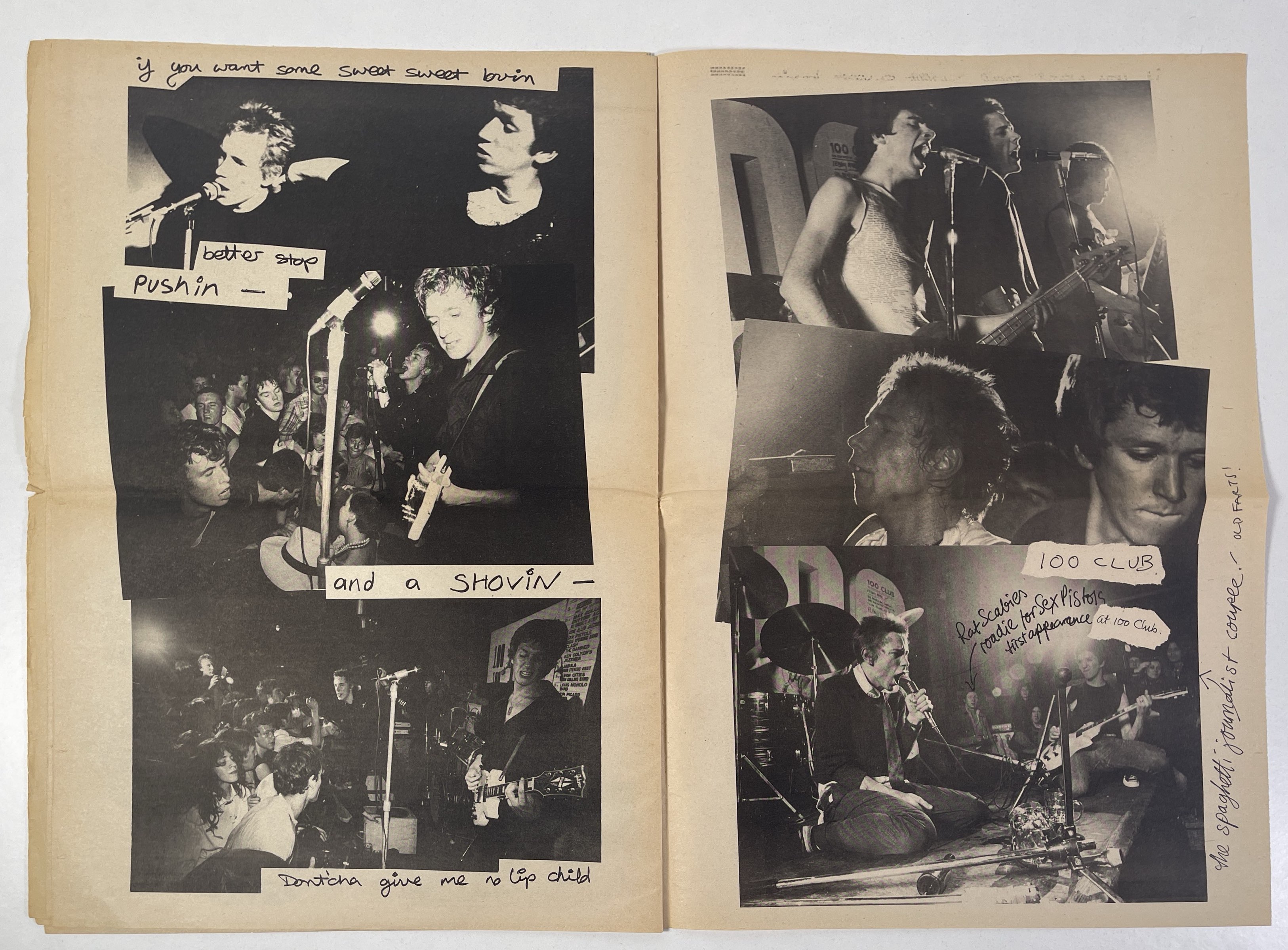 Lot 74 The Sex Pistols Original Anarchy Fanzine