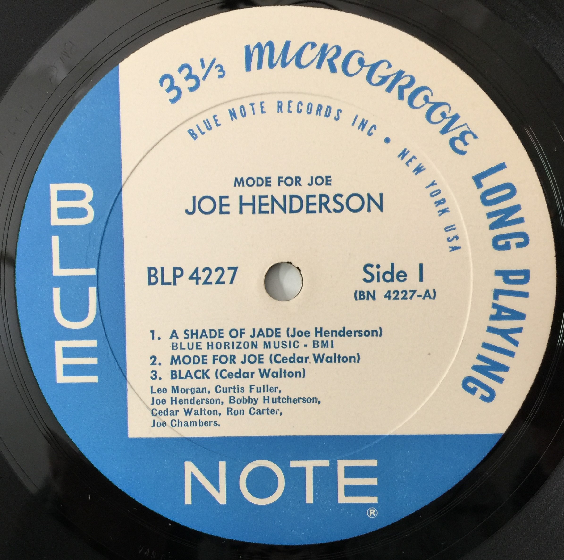 Lot 178 JOE HENDERSON MODE FOR JOE LP US MONO OG lot-178-joe-henderson-mode-for-joe-lp-us-mono-og