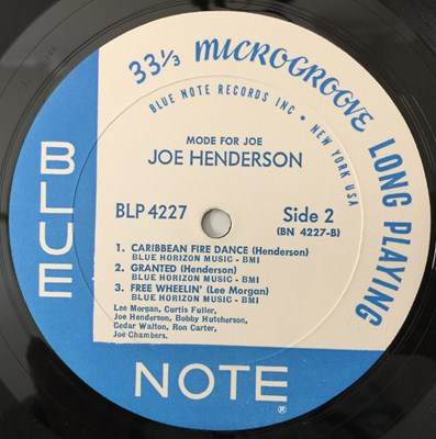 Lot 178 - JOE HENDERSON - MODE FOR JOE LP (US MONO OG - BLUE NOTE - BLP 4227)