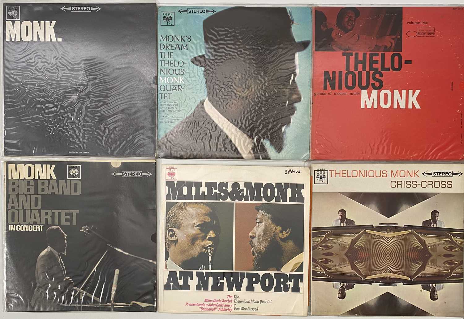 Lot 162 - THELONIOUS MONK - LP COLLECTION