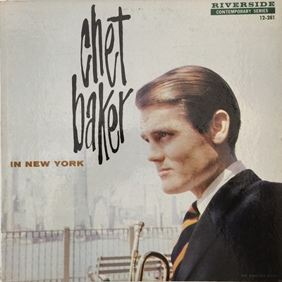 Lot 182 - CHET BAKER - IN NEW YORK LP (US MONO OG - RIVERSIDE - RLP 12-281)