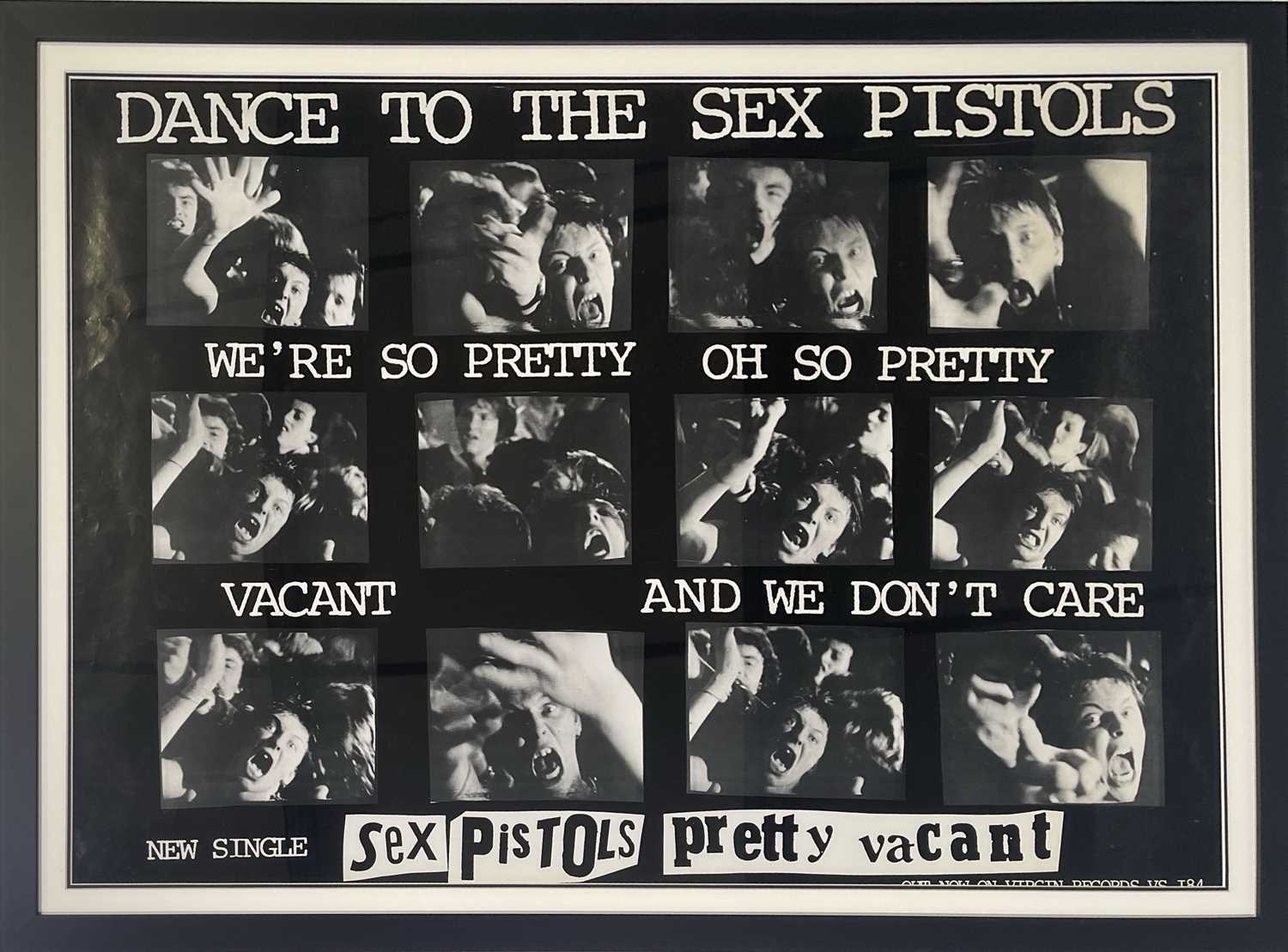 Lot 77 - THE SEX PISTOLS - ORIGINAL 1977 PRETTY VACANT