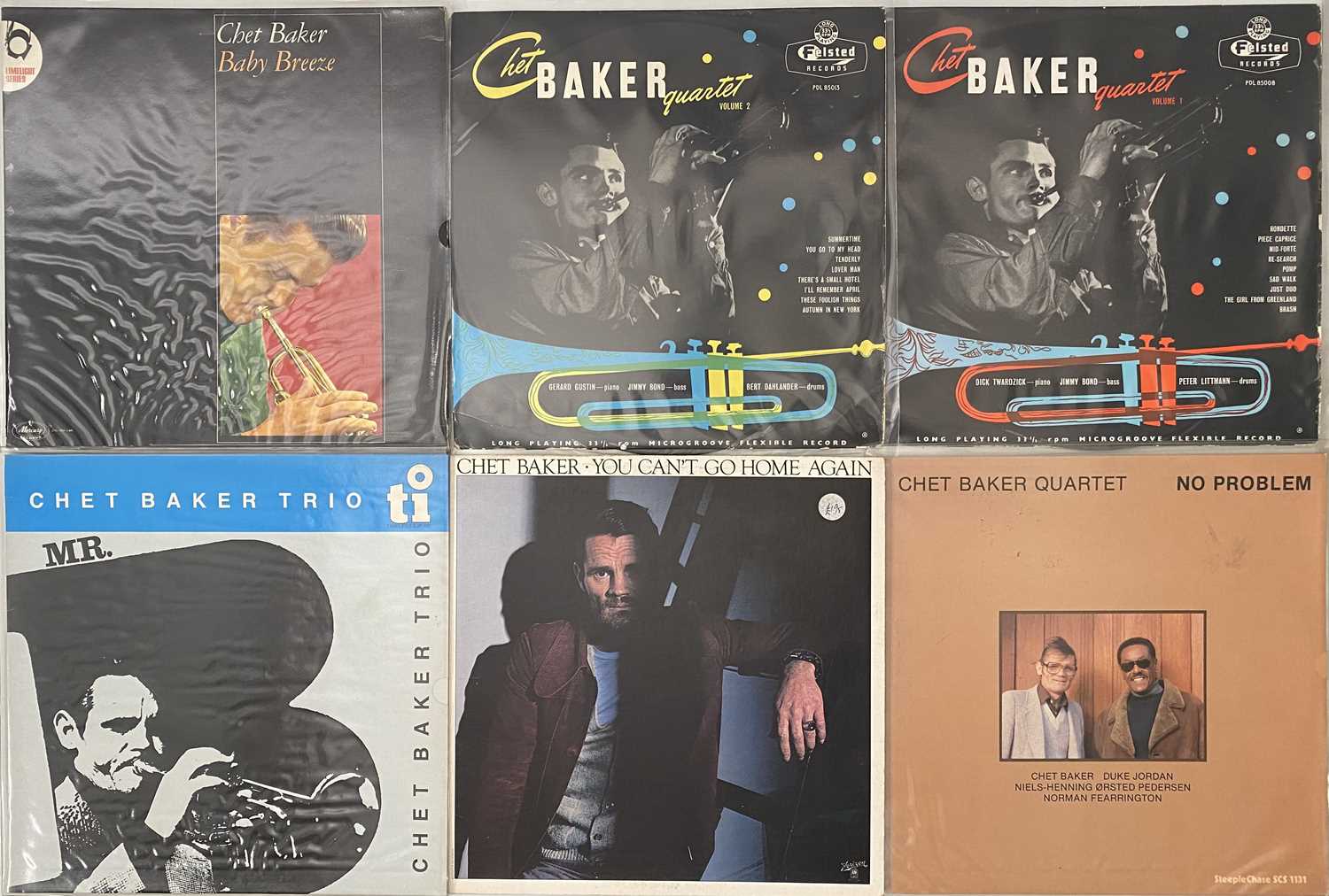 Lot 184 - CHET BAKER - LP PACK