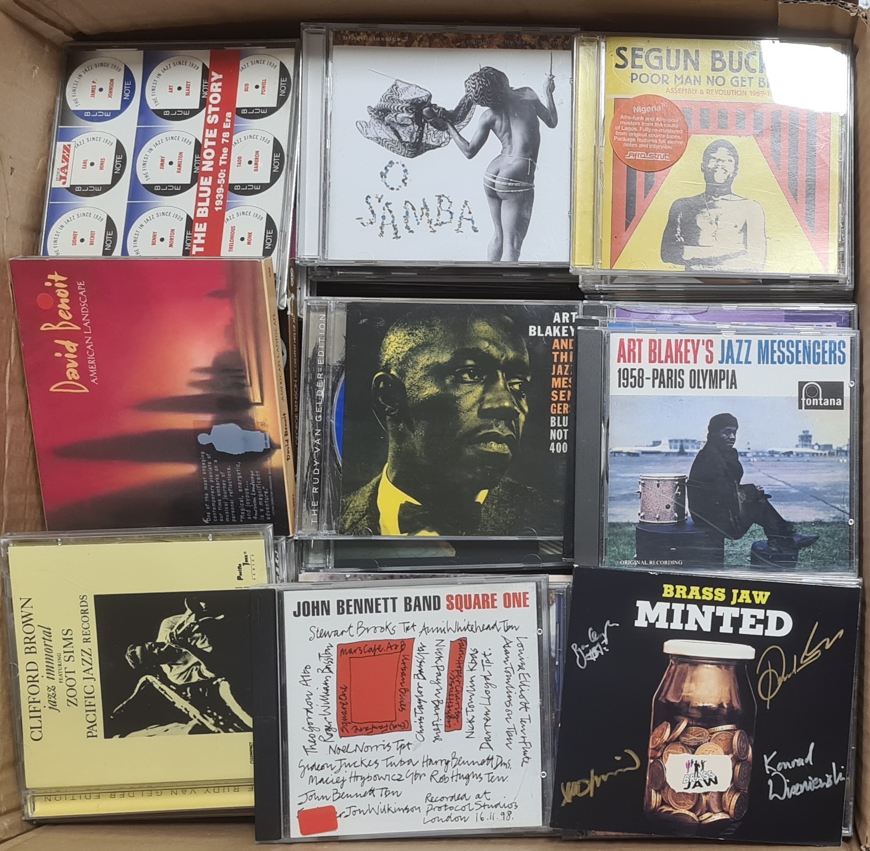 Lot 194 - CD COLLECTION (ALBUMS) - JAZZ AND MORE!