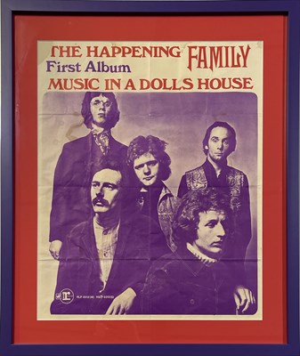 Lot 203 - FAMILY - ORIGINAL 'MUSIC IN A DOLL'S HOUSE' POSTER.