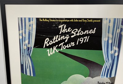 Lot 377 - ROLLING STONES - UK TOUR 1971 POSTER.