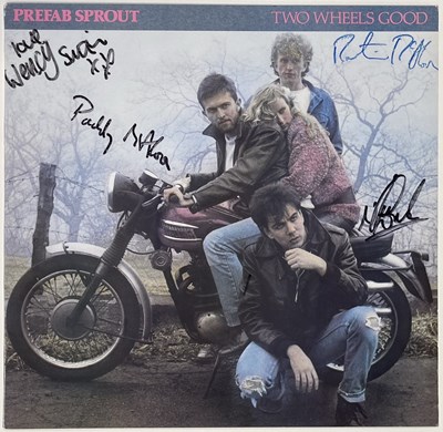 Lot 294 - PREFAB SPROUT - SIGNED LP WITH ORIGINAL POSTER.