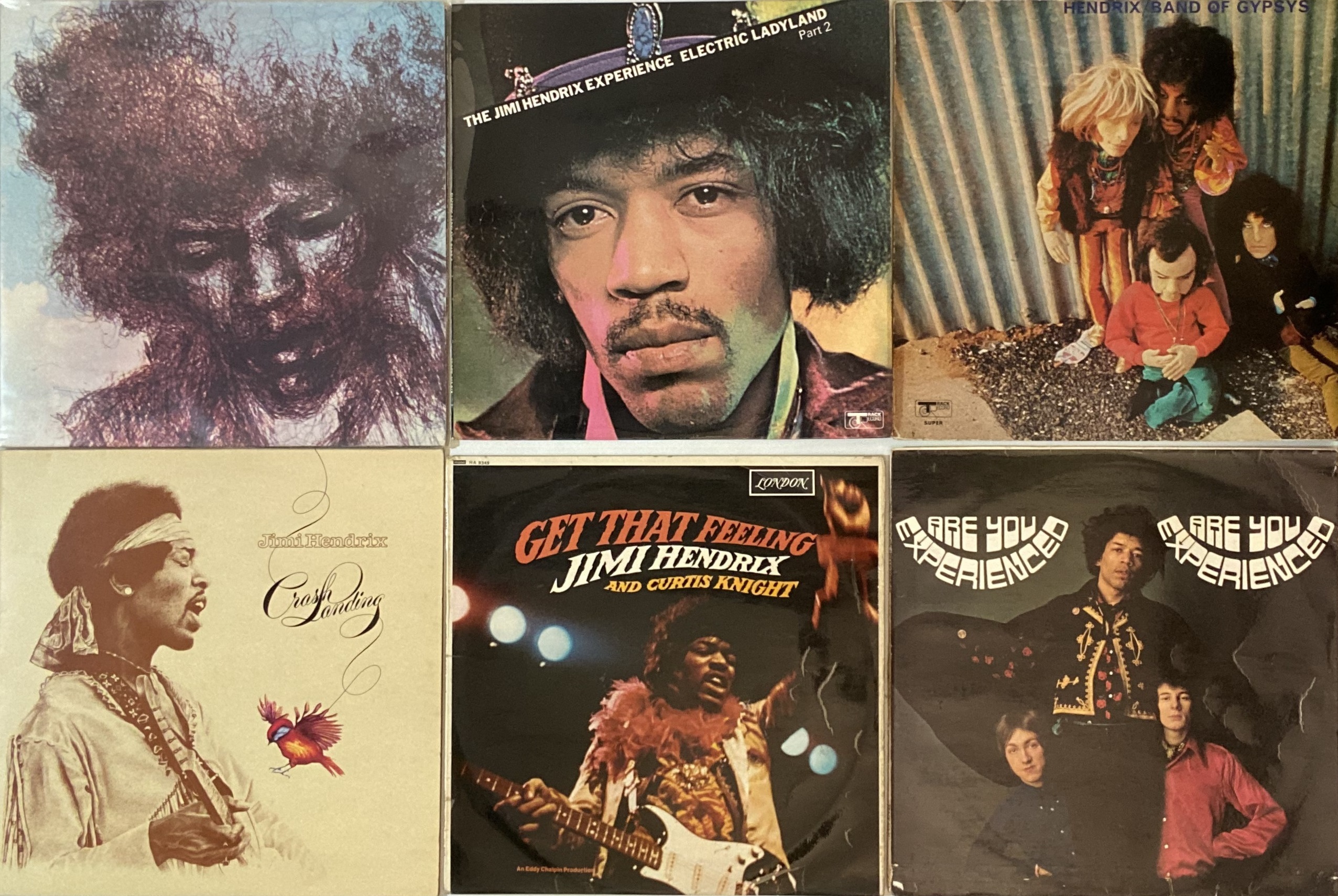 Lot 686 - Jimi Hendrix - LP Collection