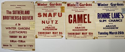 Lot 206 - 1970S CONCERT POSTERS INC CAMEL / RONNIE LANE AND MORE.