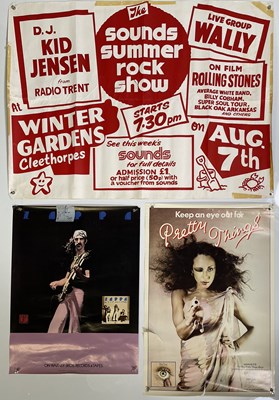 Lot 208 - 1970S POSTER COLLECTION INC CONCERT / PROMO ITEMS.