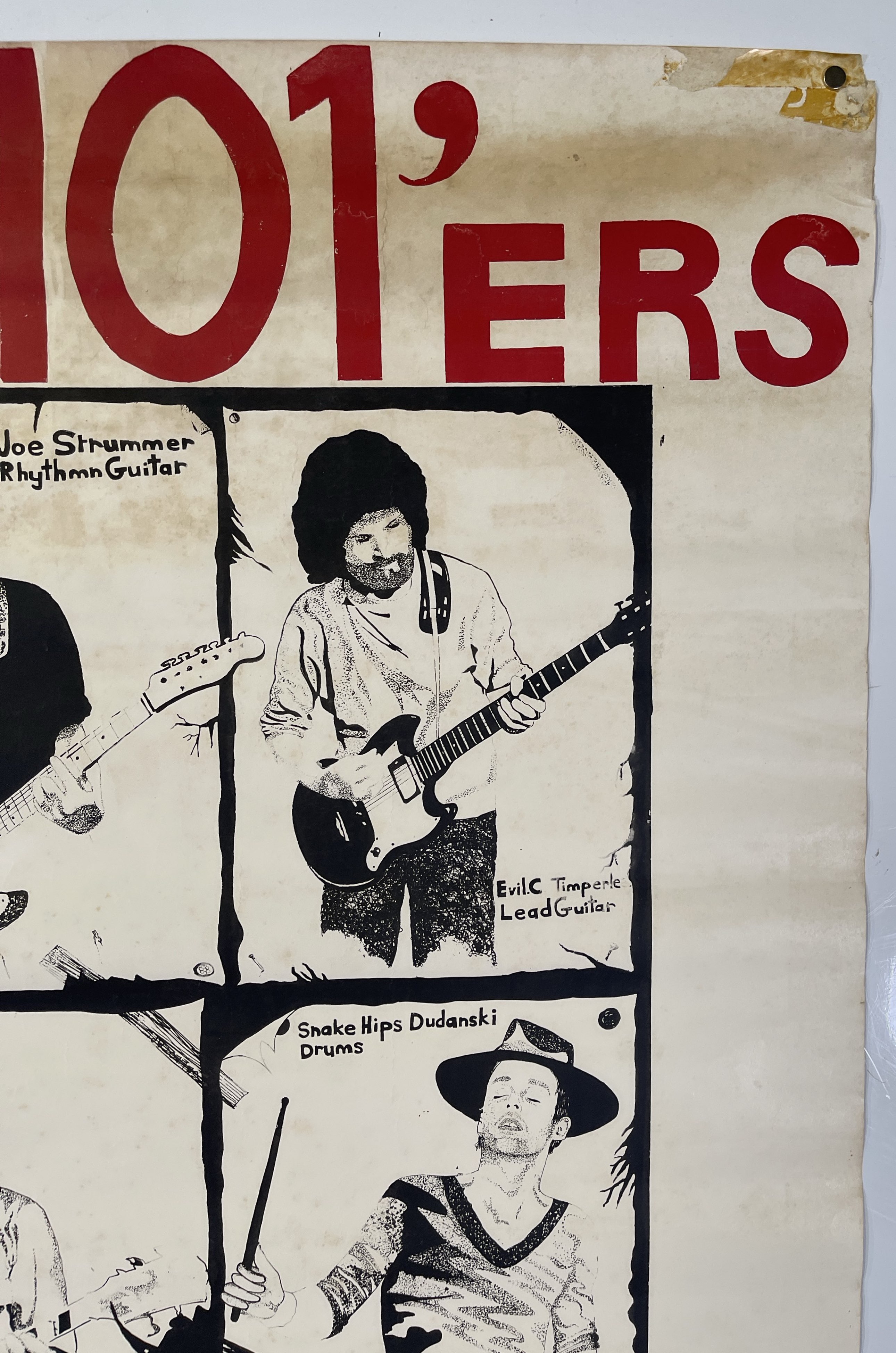 Lot 21 - THE CLASH INTEREST / JOE STRUMMER - AN