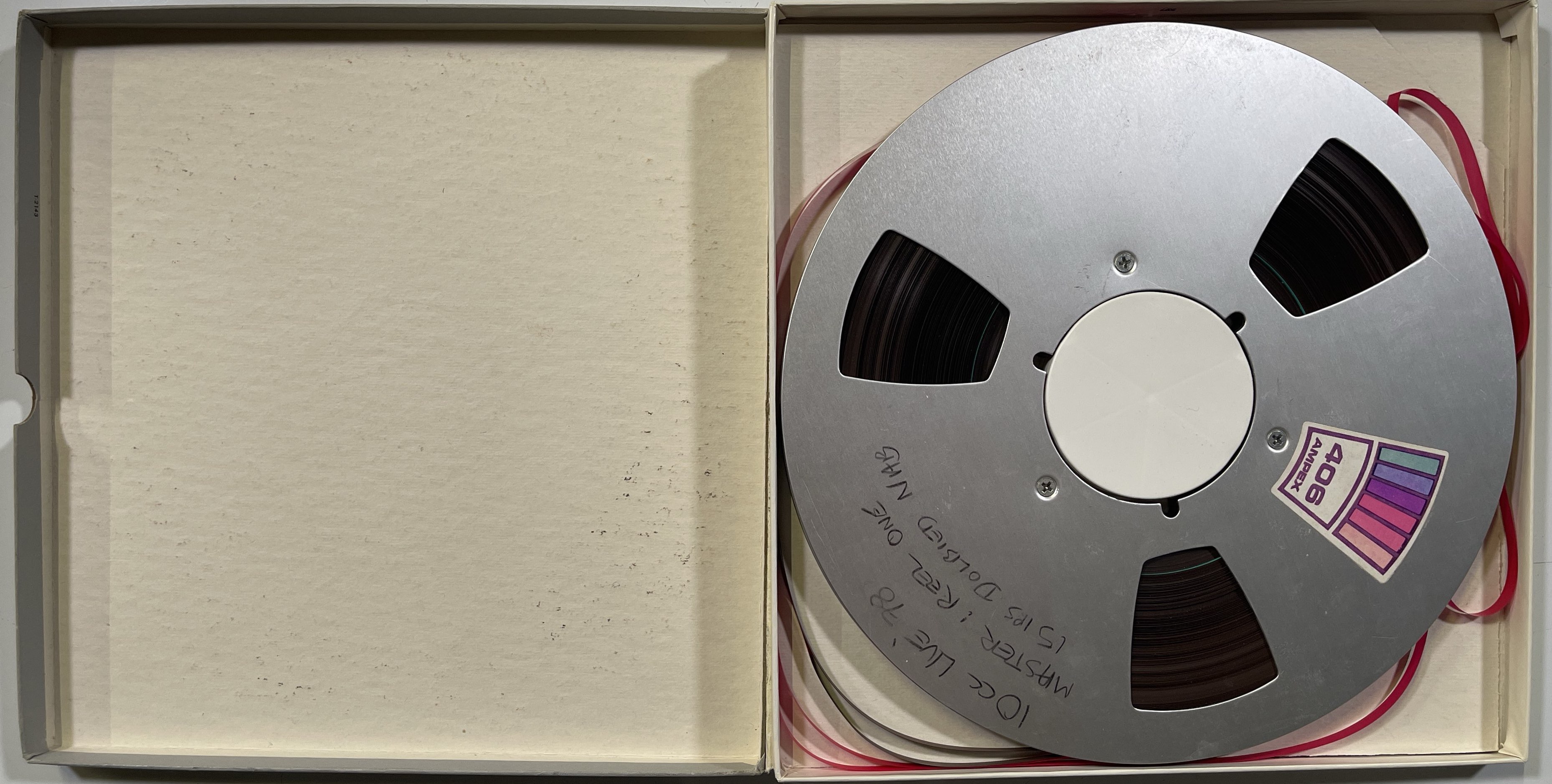 Lot 457 10CC MASTER/RECORDING TAPE COLLECTION.