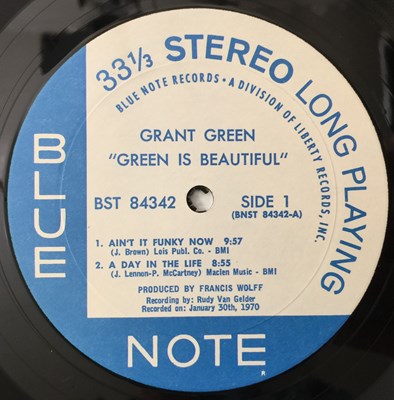 Lot 198 - GRANT GREEN - LP COLLECTION